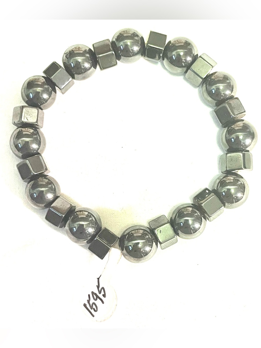 Magnetic Hematite Stretch Bracelet